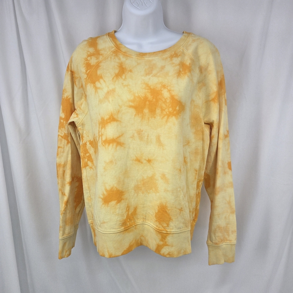 Athleta Acapulco Orange Sweatshirt Small